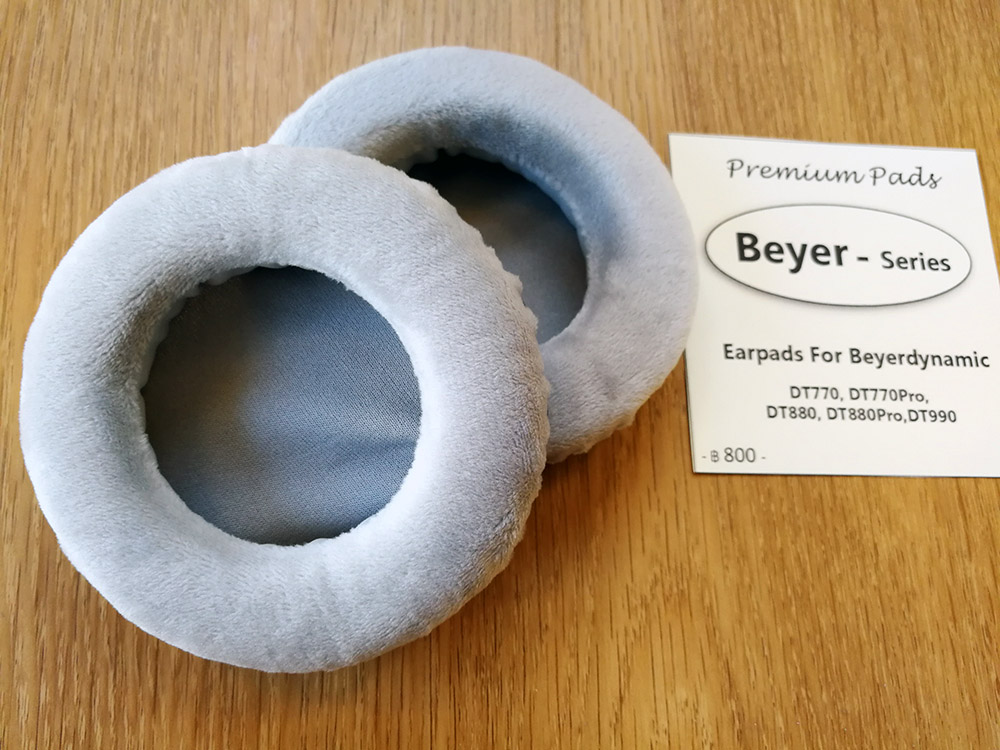 Premium Pads Beyer-Series เอียร์แพดกำมะหยี่ Velvet Earpad สำหรับหูฟัง Beyerdynamic DT770 DT770 Pro DT880 DT990