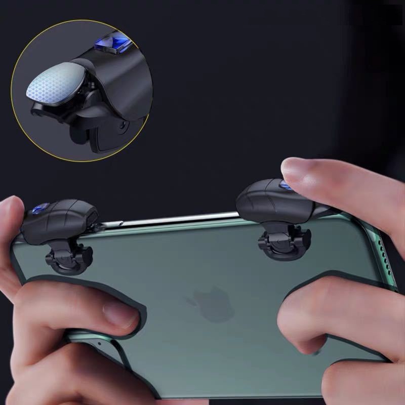 2020 จอย JS32 PUBG Gamepad Controller (ไม่ใช่บลูทูธ) แบตในตัว 150mA ปุ่มทริกเกอร์ จอยสติ๊ก ระบบไฟฟ้า call of duty จอยเกม จอยเกมส์ จอยเกมส์มือถือ จอยเกมส์ pubg ฟีฟาย mobile gamepad ปุ่มยิง PUBG shooting tap mobile