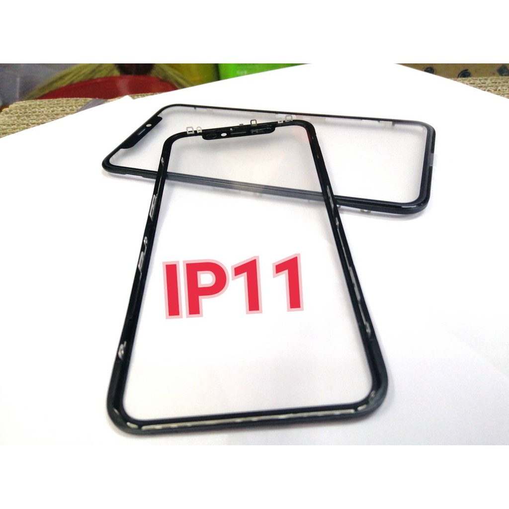 [เครื่องมือช่างซ่อมมือถือ] แผ่นกระจกหน้า - iPhone X / iPhone XS / XS MAX / IP11 / IP11 PRO / IP11 PROMAX (มีกาวOCA)