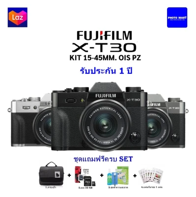 Fujifilm X-T30 kit 15-45 mm.(ชุดแถมครบSET) **เมนูไทย**รับประกัน 1 ปี