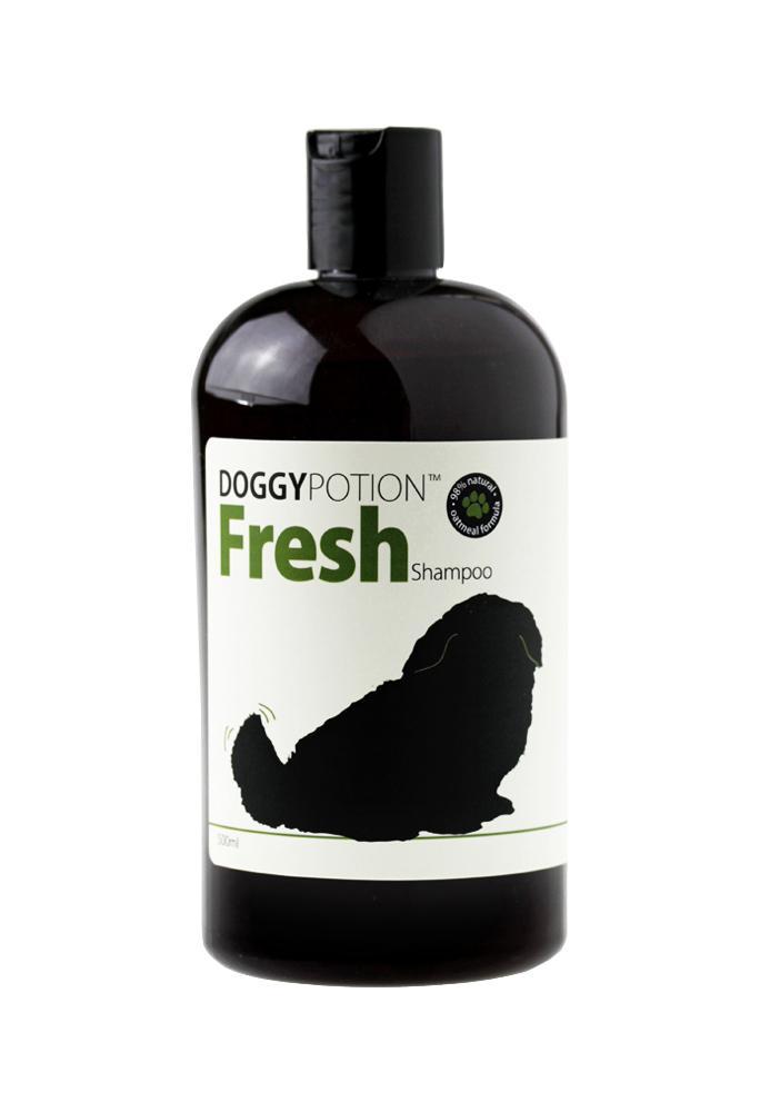 Doggy Potion Fresh Shampoo แชมพูสัตว์เลี้ยง สบู่อาบน้ำสัตว์เลี้ยงแบบออร์แกนิค สบู่อาบน้ำสุนัข (500ml)