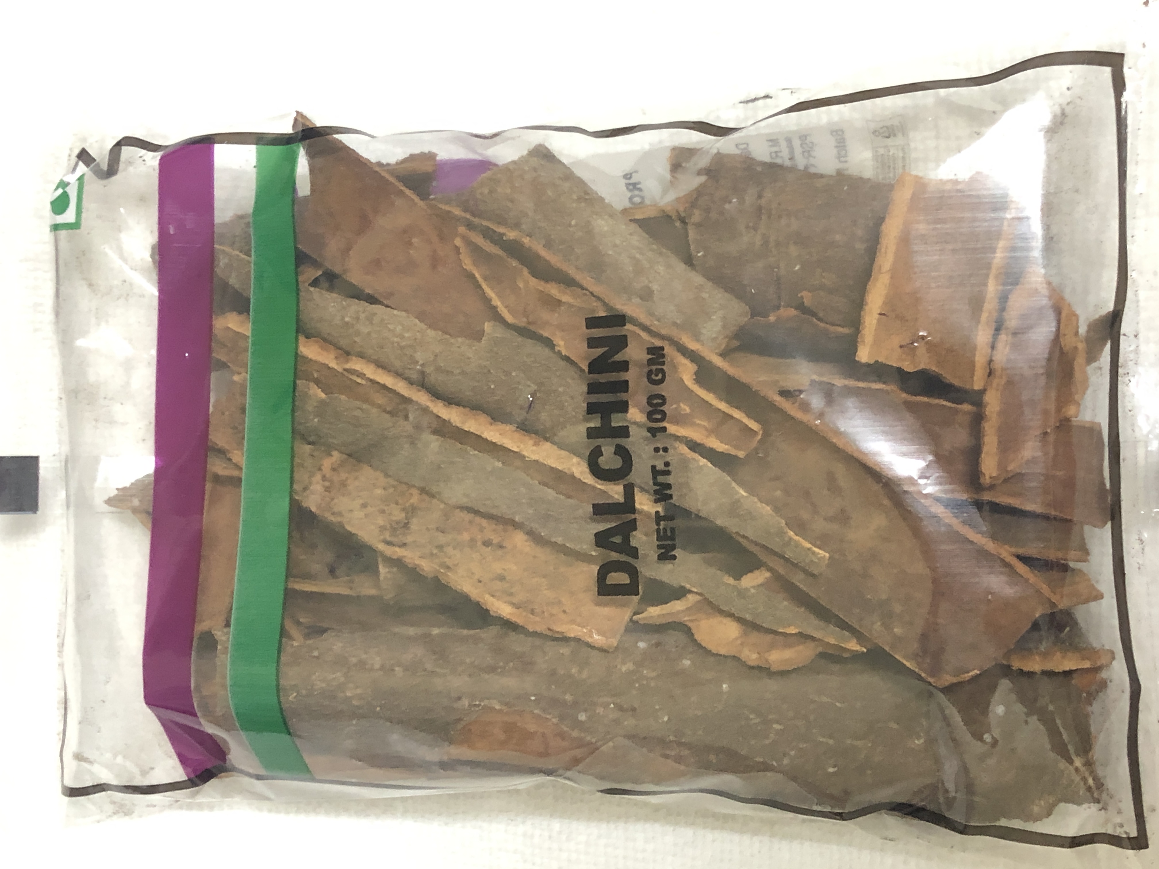 Cinnamon Sticks (Dalchini) อบเชยแท่ง  นำเข้าจากอินเดีย 100กรัม