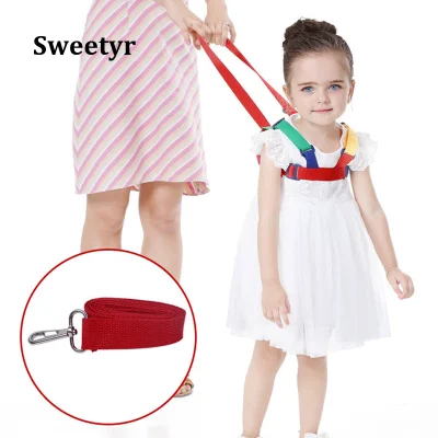 Sweetyr-Children Toddler Cosy Traction Kid Anti Lost Learning Walking Infant Safety Toddler Walking Belt Baby Harness Leashes