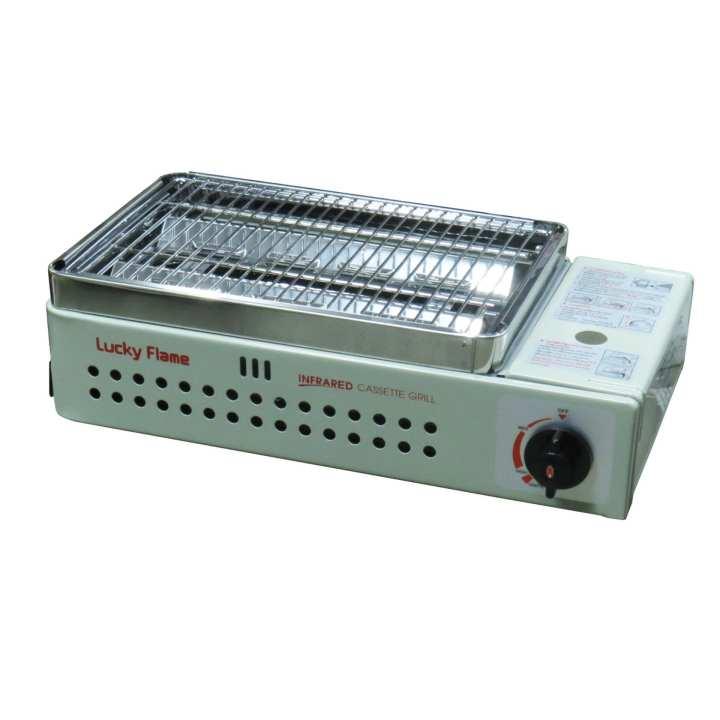 LUCKY FLAME เตาแก๊สกระป๋อง แบบปิ้งย่าง รุ่น LF-90G LUCKY FLAME เตาแก๊สกระป๋อง แบบปิ้งย่าง รุ่น LF-90G