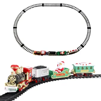 toy train set for christmas tree