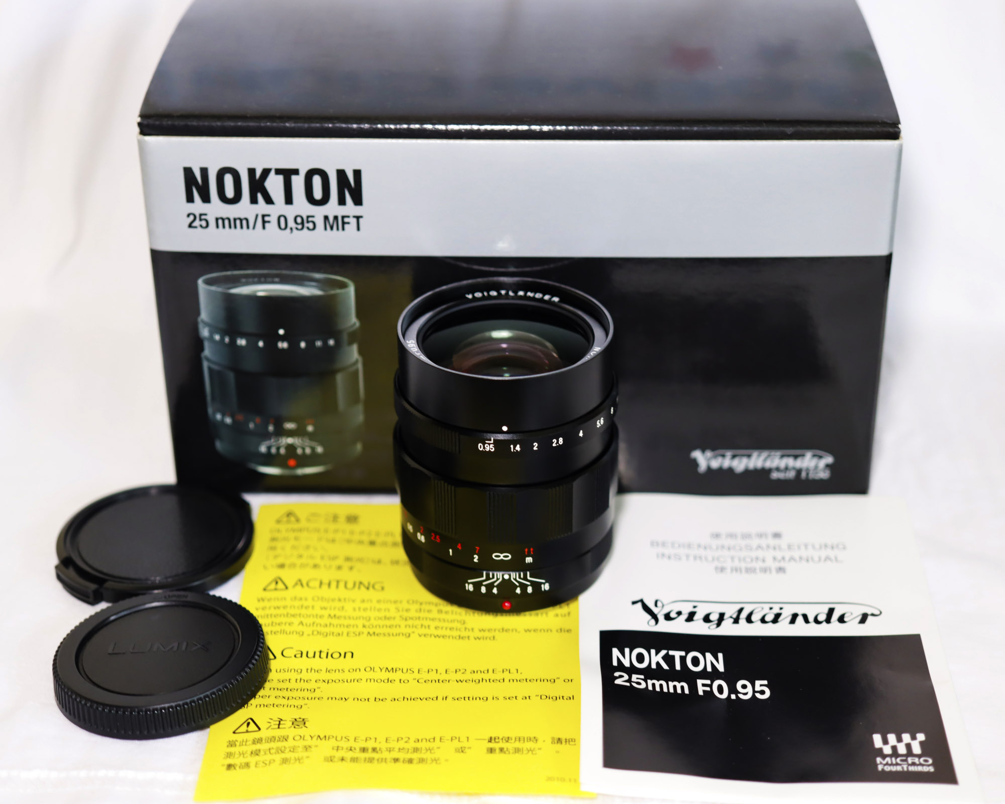 VoightLander 単焦点広角レンズ NOKTON 25mm F0.95 Micro Four Thirds マイクロフォーサーズ対応 232013 wgteh8f