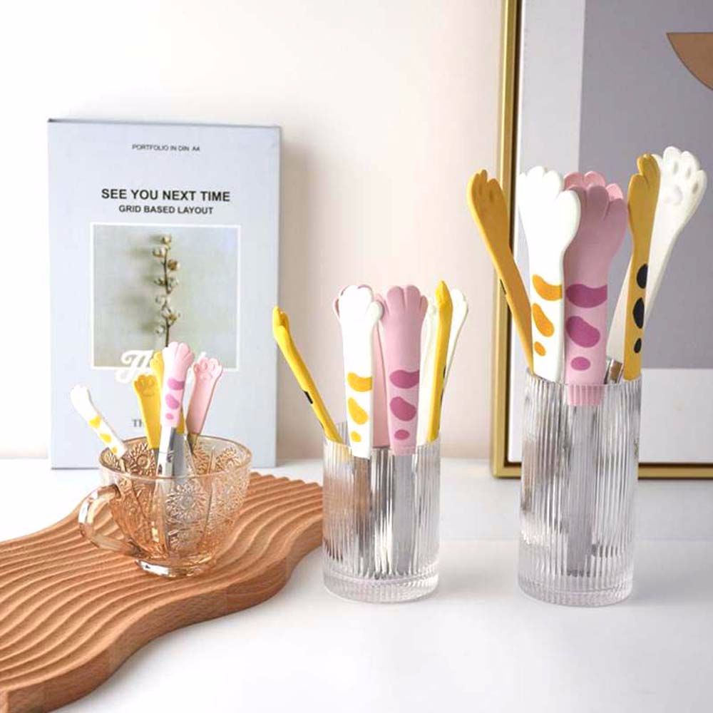 APPLED Cat Paw Shape Bread Barbecue Clamp Snack BBQ Tong Food Clip Kitchen Tool Cooking Utensils
