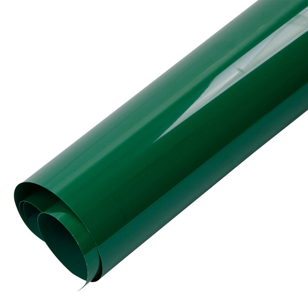 โฟลีเฟล็ก [แบ่งตัด 1 เมตร] พีวีซี สีเขียว รีดติดเสื้อ PVC HEAT TRANSFER VINYL POLYFLEX CUTTING FILM IRON ON T-SHIRT PVC 006 GREEN