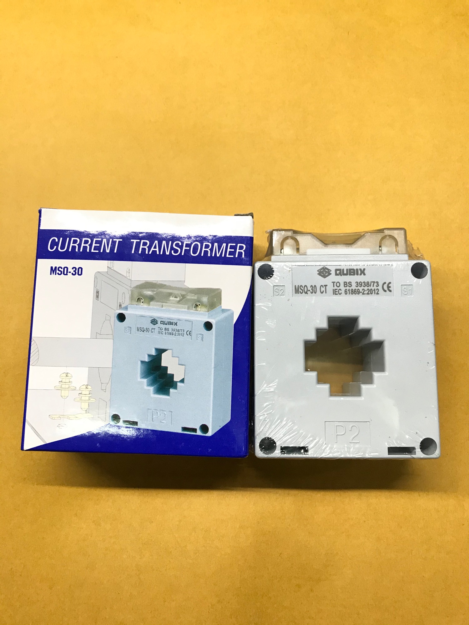 MSQ30 Current Transformer (CT) 100A/5VA (QUBIX คิวบิกซ์) รับประกัน