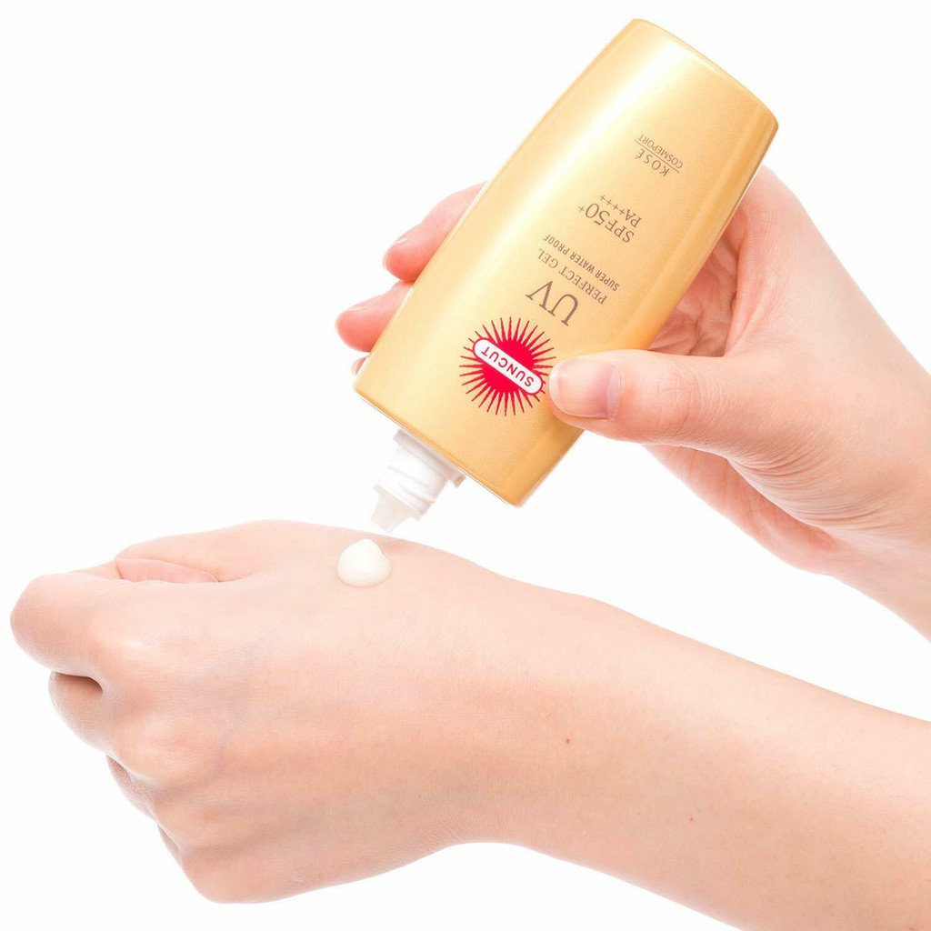 Kose perfect UV Protect Gel SPF50+ PA++++ 100g เจลกันแดด สูตรกันน้ำ ThaiPick