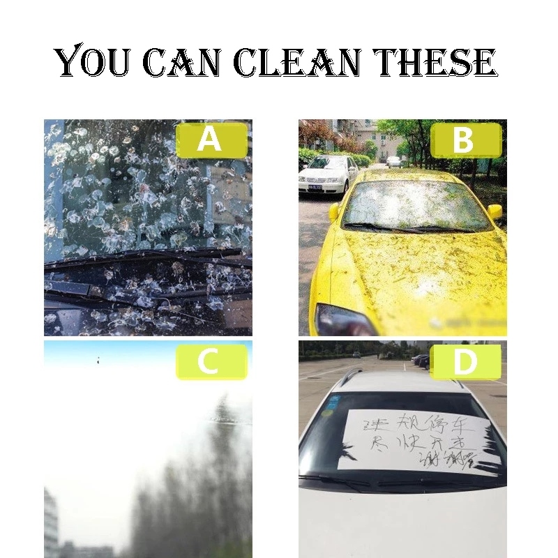 100mL Car Paint Windshield Glasses Auto Glass Washer Window Greasy