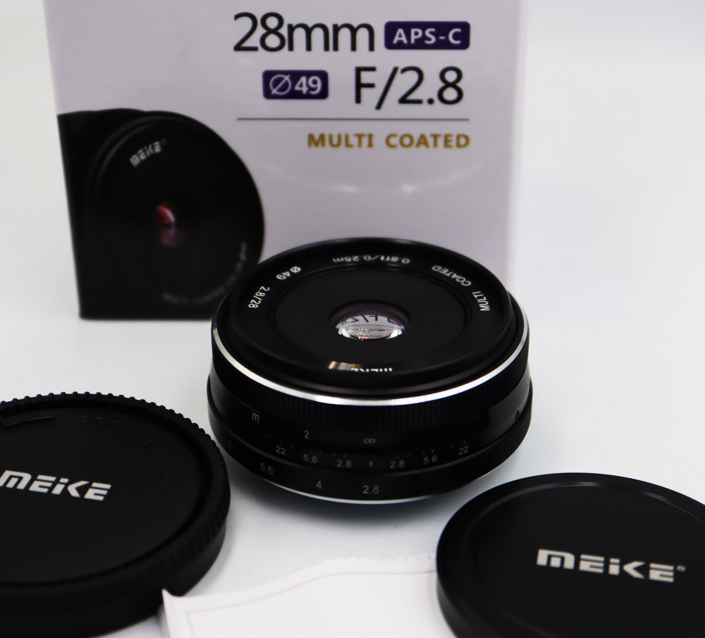 MEIKE 28mm Canon EF-M เลนส์ไพรม์ 28 ที่เพิ่มความสว่างสดใส