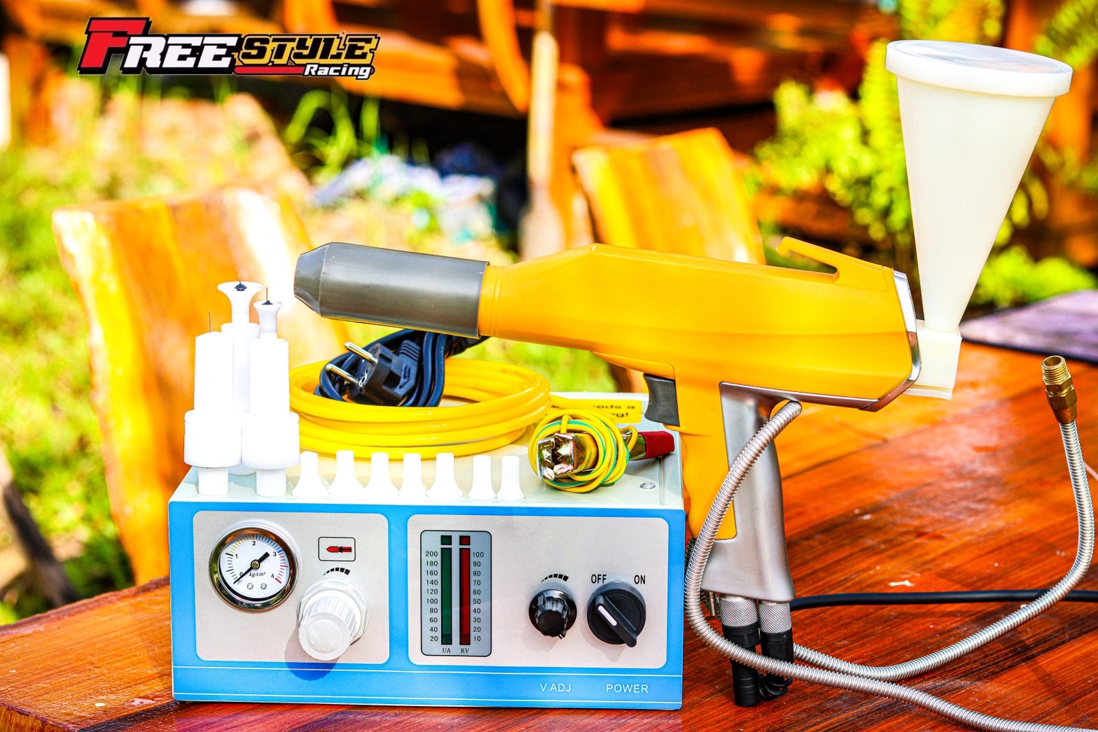 ⚡ส่งโคตรด่วน⚡เครื่องพ่นสีฝุ่น LIGHT BLUE BOX ตัวเทพ พ่นง่ายที่สุดครับ