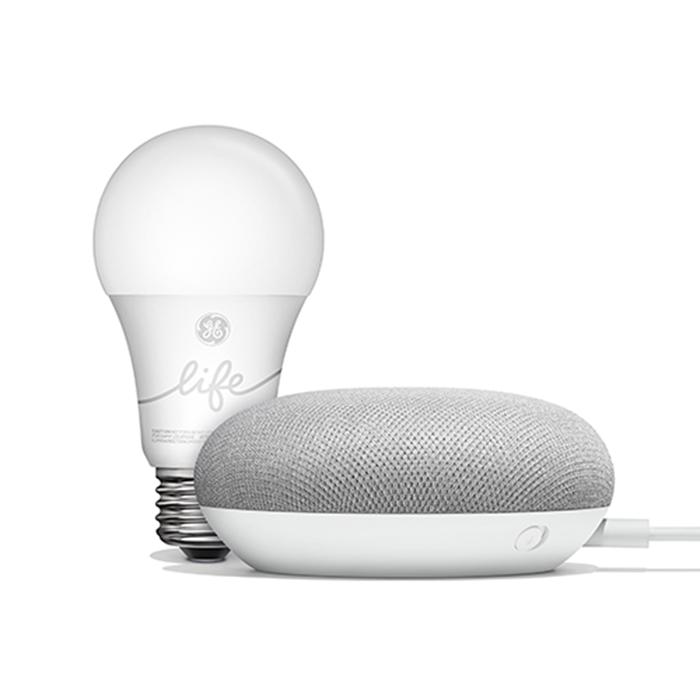Google Home Mini and GE-C Life Smart Bulb (Smart Light Starter Kit) พร้อม หลอดไฟอัจฉริยะ GE - Projector Central - ThaiPick Google Home Mini And Ge-C Life Smart Bulb (Smart Light Starter Kit) พร้อม หลอดไฟอัจฉริยะ Ge - Projector Central - Thaipick