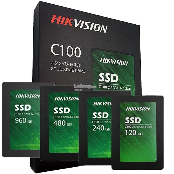 HIKVISION C100 SSD 120GB 240GB 480GB 960GB ประกัน 3 ปี