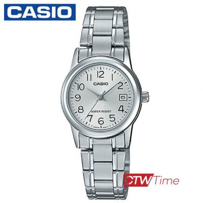 ดูภาพ ส่งฟรี !! Casio นาฬิกาข้อมือผู้หญิง สแตนเลสแท้ รุ่น LTP-V002D-7BUDF (เรือนเหล็ก/หน้าขาว) เพิ่มเติม ส่งฟรี !! Casio นาฬิกาข้อมือผู้หญิง สแตนเลสแท้ รุ่น LTP-V002D-7BUDF (เรือนเหล็ก/หน้าขาว)