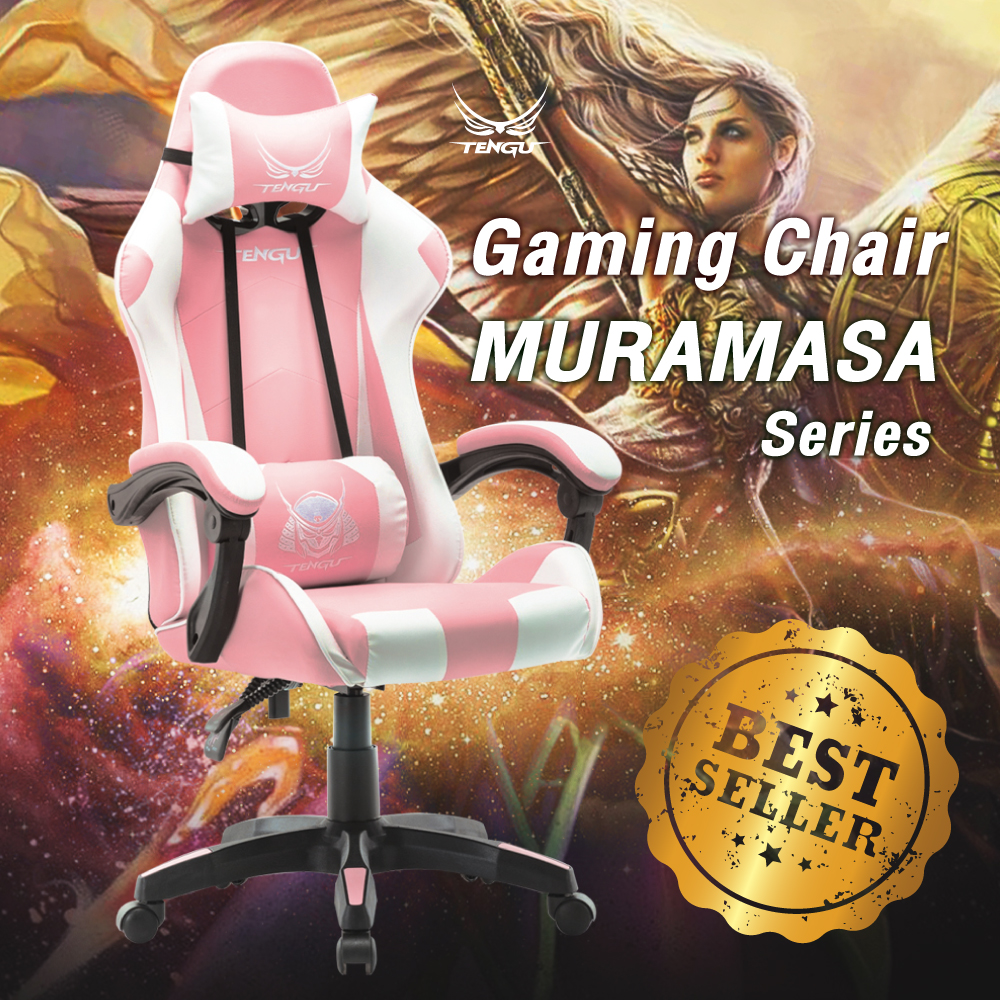 Pre-order พร้อม 2กย. Tengu Gaming Chair Muramasa Seires - เก้าอี้เล่นเกม เก้าอี้เกมเมอร์ เก้าอี้ผู้บริหาร เก้าอี้เกมมิ่ง