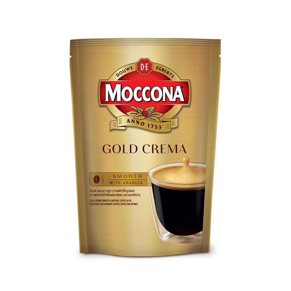Moccona Gold Crema Smooth Instant Coffee Doy Pack 100g. | Lazada.co.th