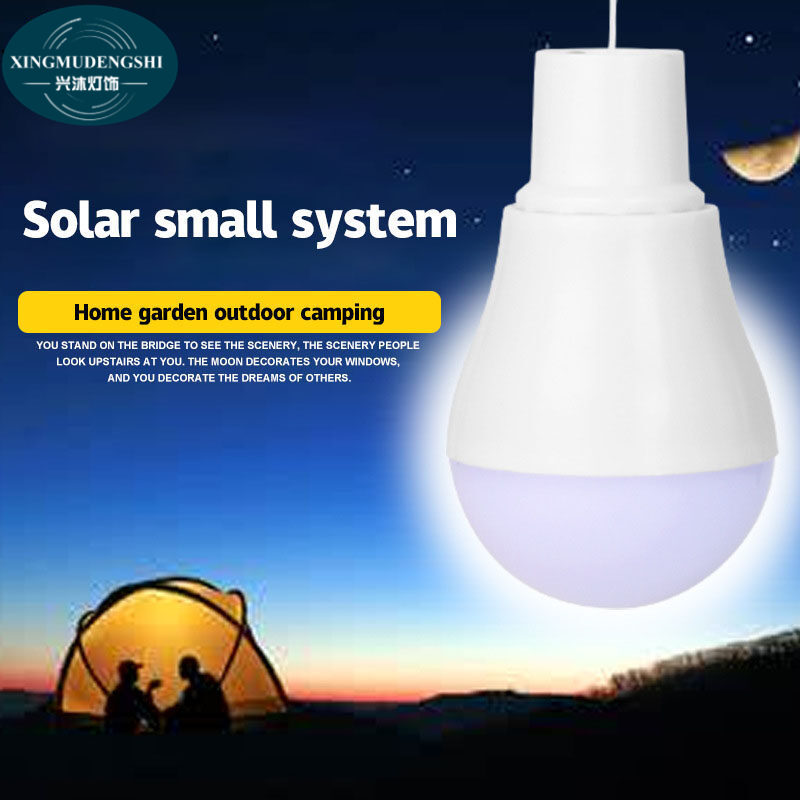 XINGMUDENGSHI Led Solar Cell โคมไฟกลางแจ้ง Super Bright หลอดไฟฉุกเฉิน ...