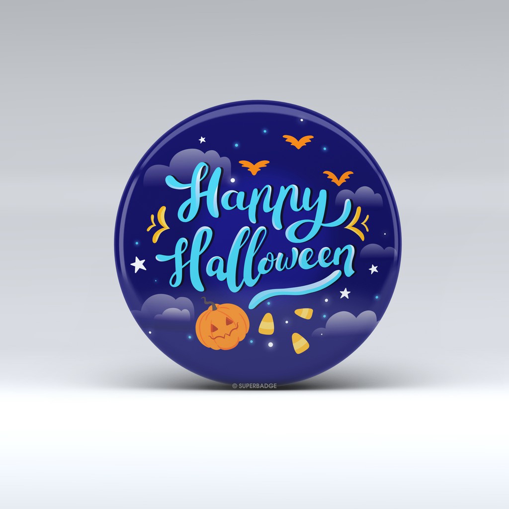 (YJ Store)เข็มกลัด Happy Halloween - สุขสันต์วันฮาโลวีน 201929