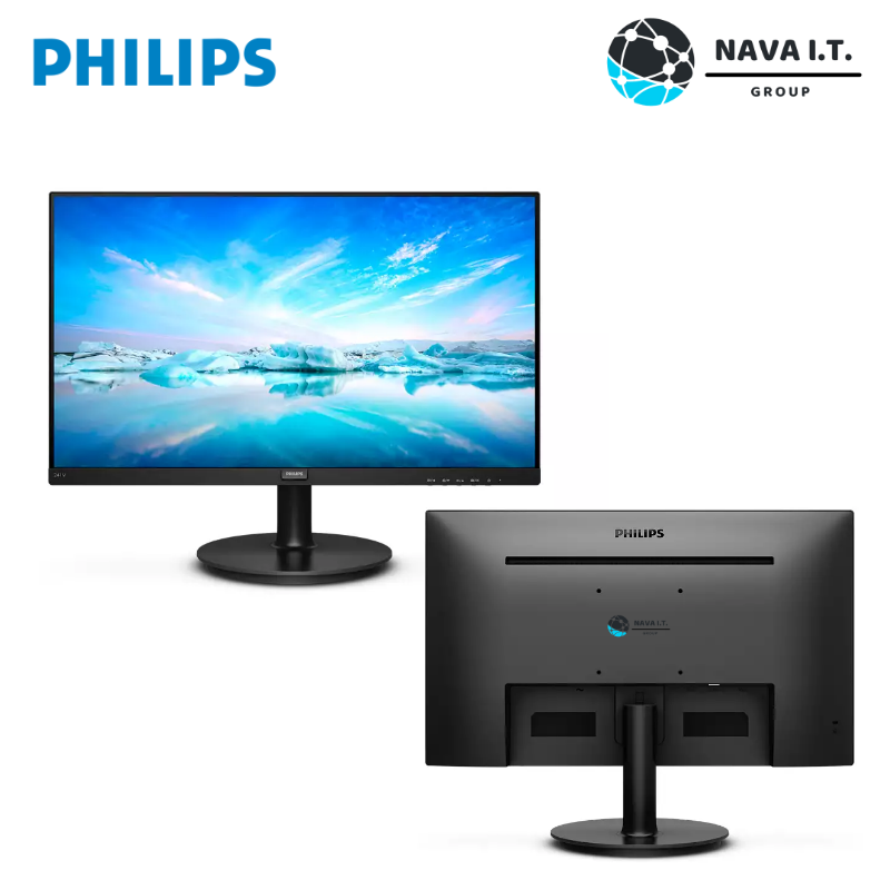 Philips จอภาพ monitor LCD ขนาด23.8 นิ้ว / 60.5 ซม.LCD Full HD 243V7QDAB