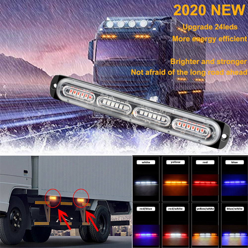 Huyia 1Pcs Led Car and Truck Strobe Emergency Light Turn Signal Signal