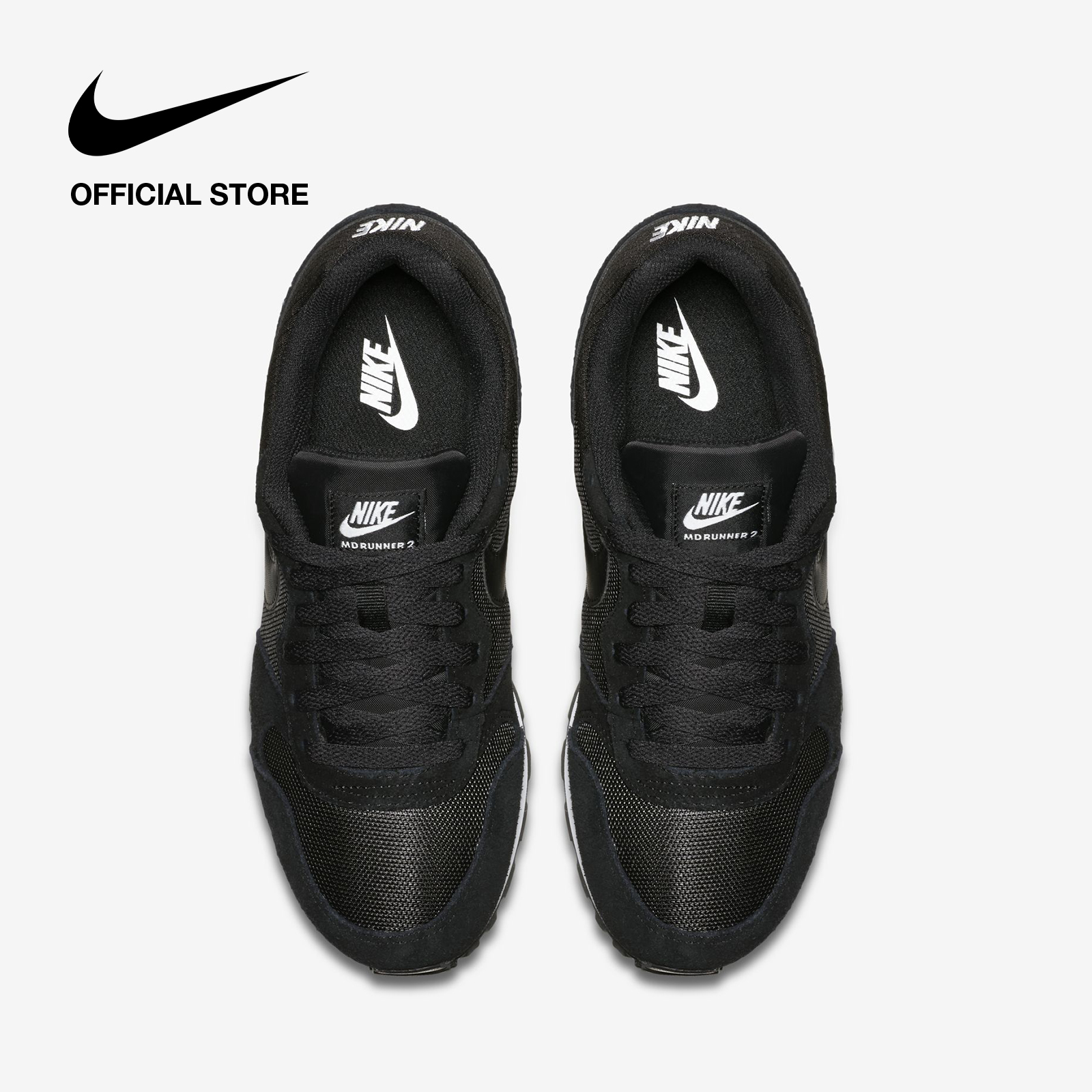 Nike Women's MD Runner 2 Shoes - Black รองเท้าผู้หญิง Nike MD Runner 2 - สีดำ