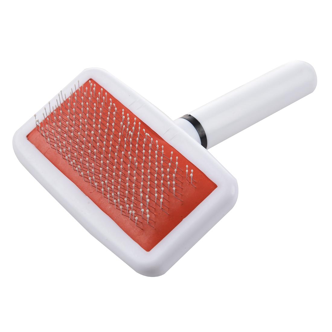 Curated visual reference: Fresh Look at Pet Dog Cat Shedding Grooming Pin Hair Brush Comb White