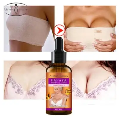 กระชับทรวงอก อกสวย Breast Enhancement Essential Oils Breast Augmentation Promote Breast Growth Cream Chest Enlarge Effective Breast Enlargement กระชับหน้าอก