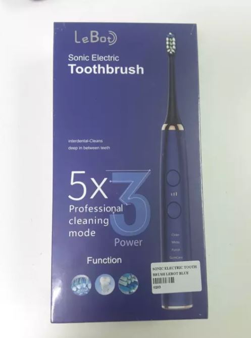 SONIC ELECTRIC TOOTHBRUSH LEBOT BLUE