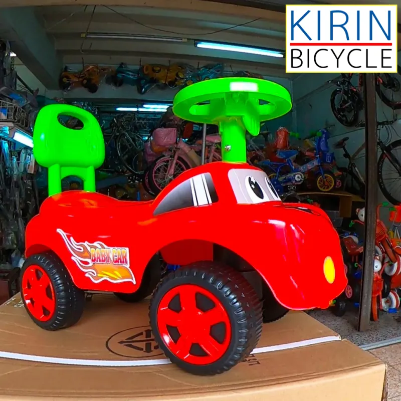 ภาพสินค้ารถขาไถ รถขาไถเด็ก BABY CAR มีเสียง มี 4 สี แดง ส้ม ฟ้า ม่วง จากร้าน KILINbicycle บน Lazada ภาพที่ 6