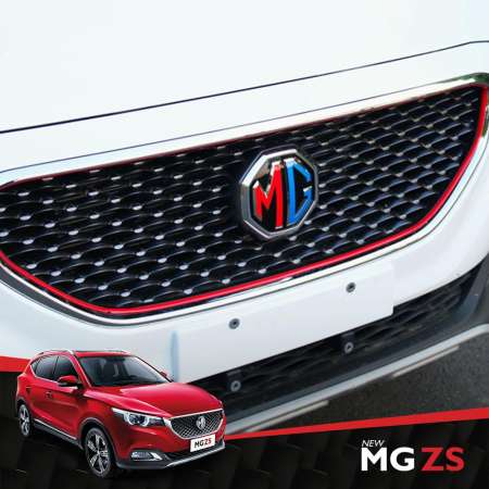 MG ZS [2017-2019] สติกเกอร์3M ติด Logo ได้ 3 จุด หน้ารถ ท้ายรถ พวงมาลัย **รับประกัน 1ปี**