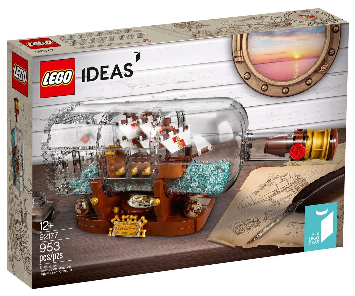 LEGO IDEAS Ship in a Bottle 92177