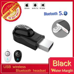 หูฟังมินิบลูทูธหูฟังไร้สายหูฟังที่มองไม่เห็นแม่เหล็ก USB ชาร์จหูฟังพร้อมไมโครโฟนสำหรับ มาร์ทโฟน Bluetooth Earphone