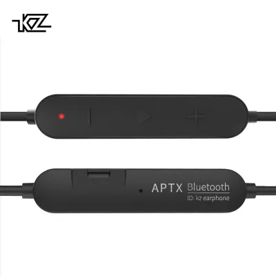 (แบบB) สายบลูทูธ KZ Bluetooth สายอัพเกรดบลูทูธ APTX Type B (มีไมค์, IPX5,8Hrs) สำหรับ ZST BA10 AS10 ES3 ES4 ZSR ZS10
