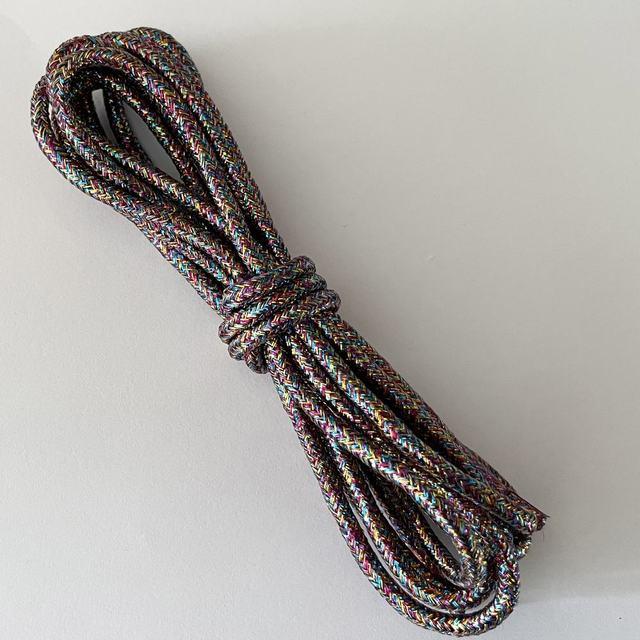 Glitter Shoelace White Gold Lazada.co.th