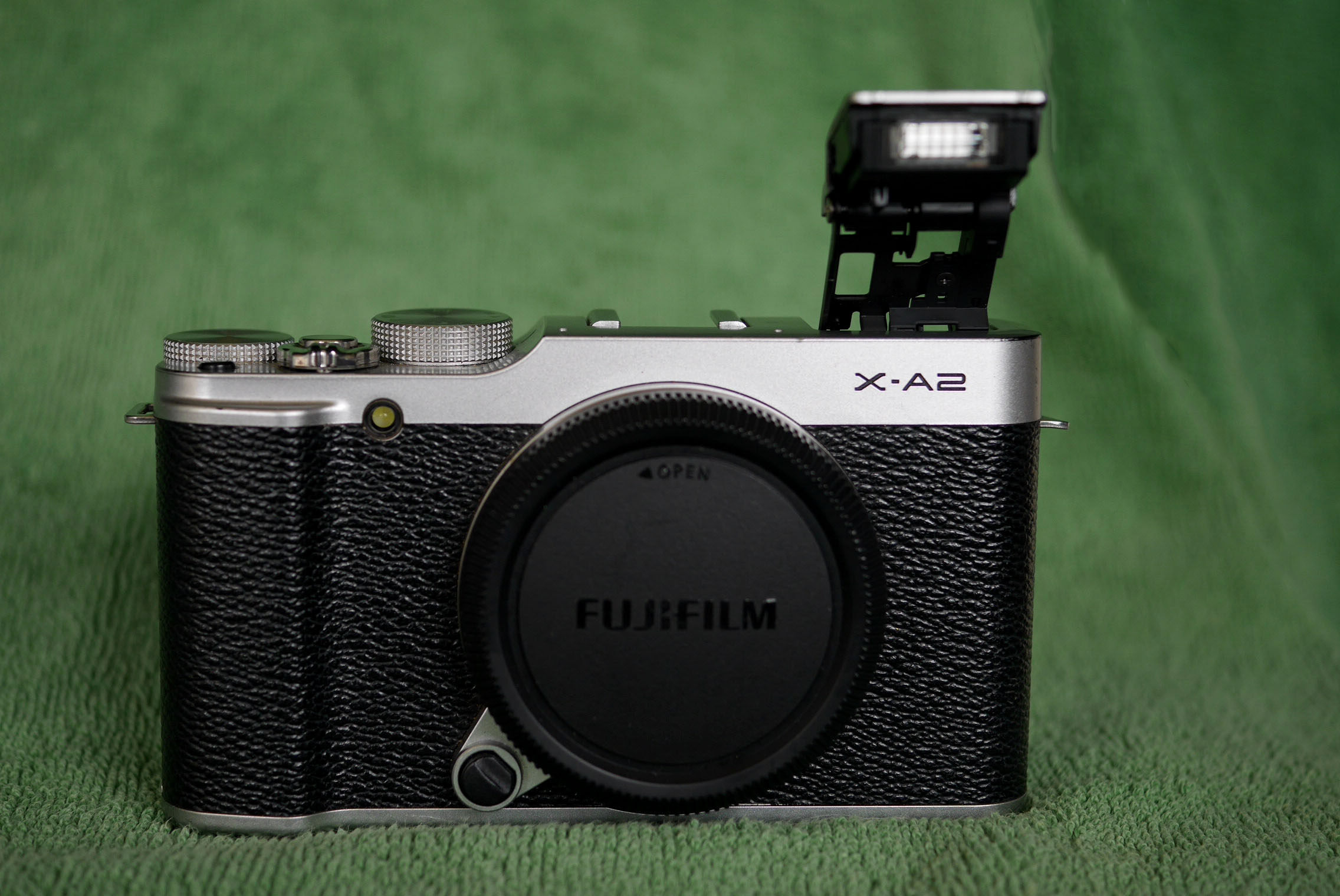 Fujifilm Fuji X-A2 Mirrorless Wi-Fi Camera Black Silver Body, XA2, XA-2, XA 2
