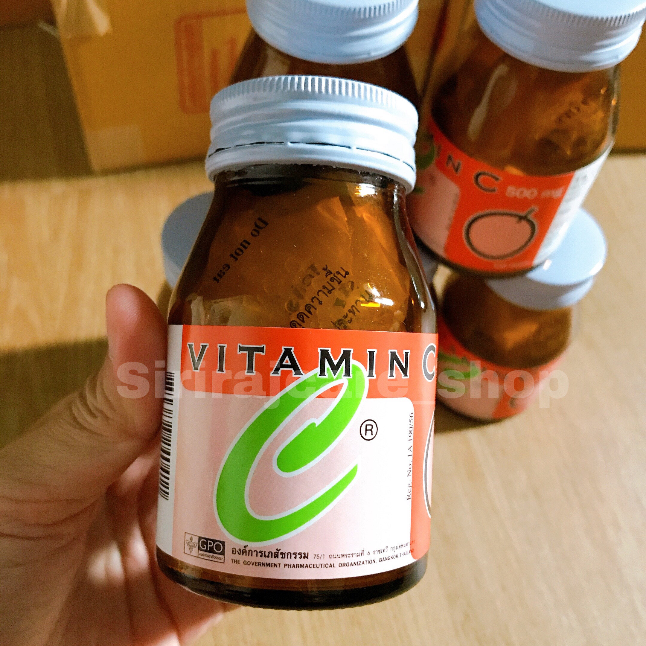 วิตามินซี 500มิลลิกรัม Vitamin C 100เม็ด