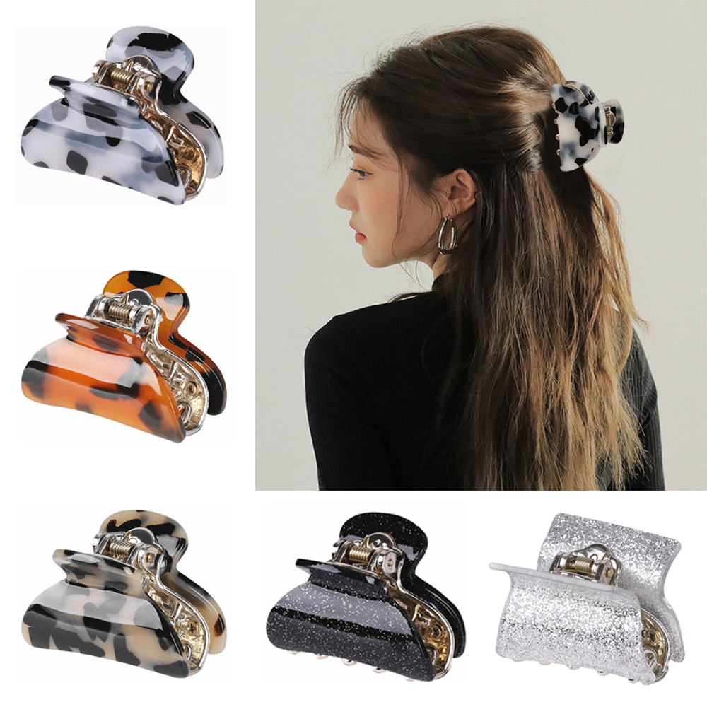 SIKONG Fashion Small Hair Accessories Shinny Metal Hairpins Barrette Hair Clamps Hair Claw Clip