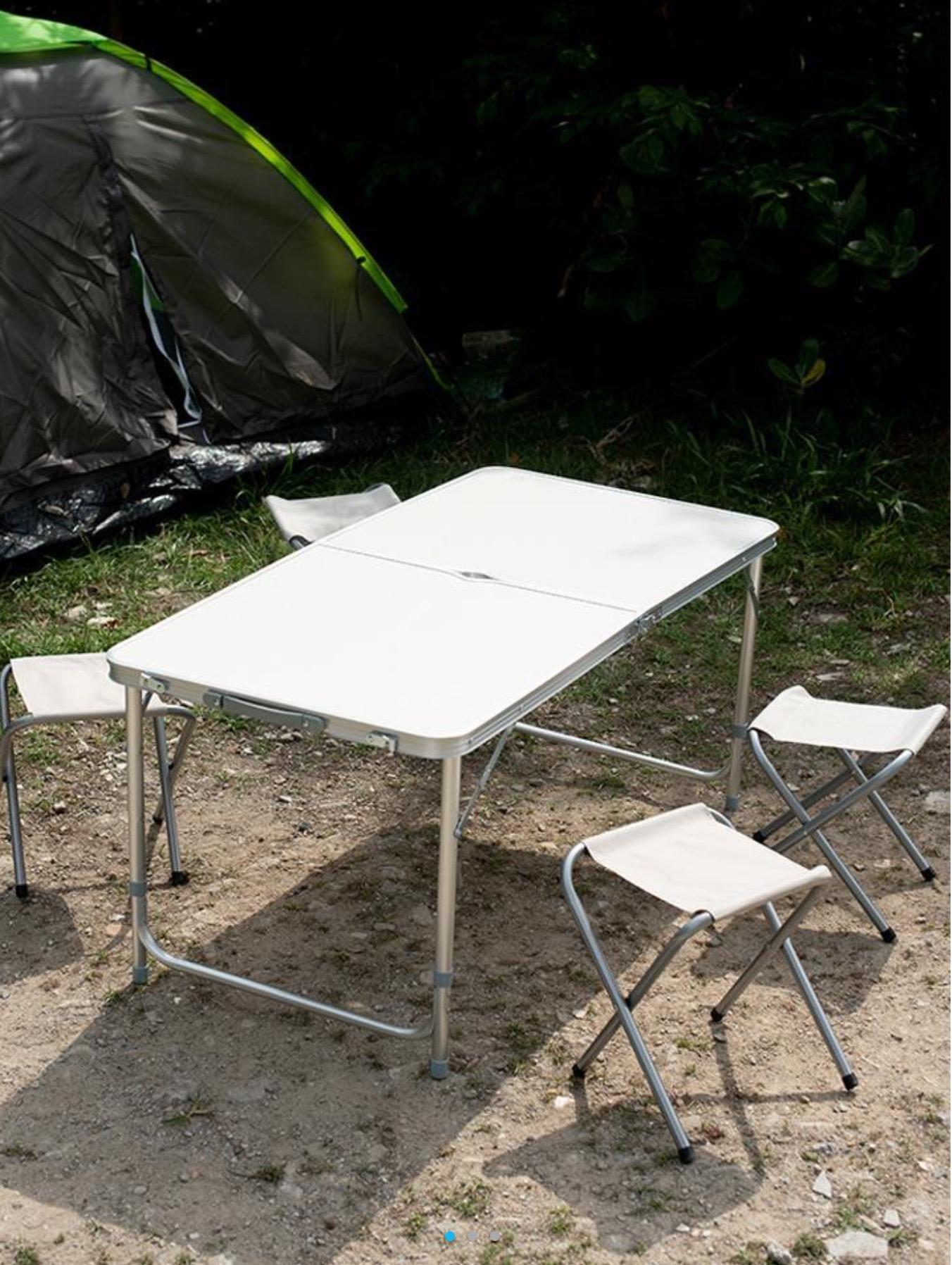 ชุดโต๊ะพับ พร้อมเก้าอี้ camping set ชุดโต๊ะพับ พร้อมเก้าอี้ camping set