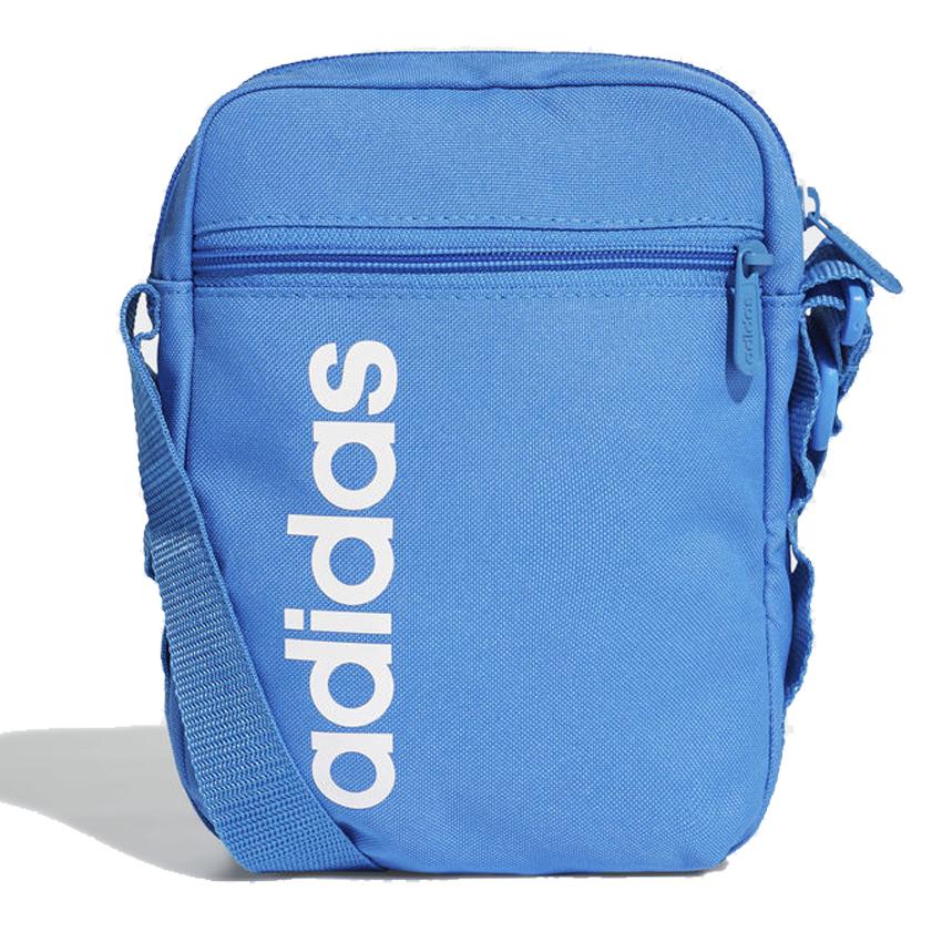 Adidas กระเป๋าสะพาย Adidas Linear Core Organizer Bag DT8627 (True Blue/White) *สินค้าลิขสิทธิ์