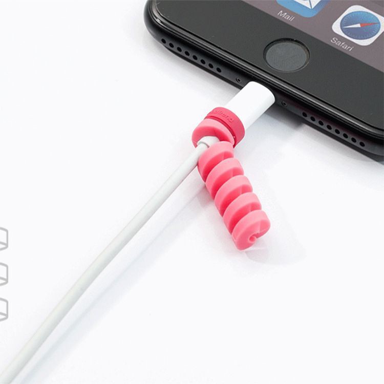 1Pcs Cable Protector Soft Cable Protector Data Line Case Android ...