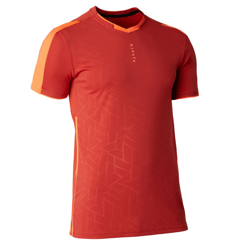 เสื้อฟุตบอลสำหรับผู้ใหญ่รุ่น TRX (สีแดง)รองเท้าและเสื้อผ้าสำหรับผู้ชาย