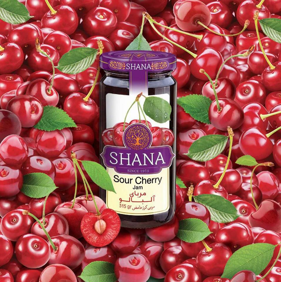 Shana Sour Cherry Jam 315grams