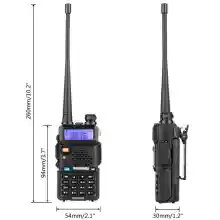 ภาพขนาดย่อของภาพหน้าปกสินค้าBAOFENG MALL จัดส่งได้ทันที วิทยุสื่อสาร สีแดง 245 แจกถุงสีแบบสุ่ม สามารถใช้ย่าน245ได้ Tri-Band Dual Antenna 5W VHF AndUHF Walkie Mobile Transceiver Radios Comcion จากร้าน BAOFENG-MALL บน Lazada ภาพที่ 3