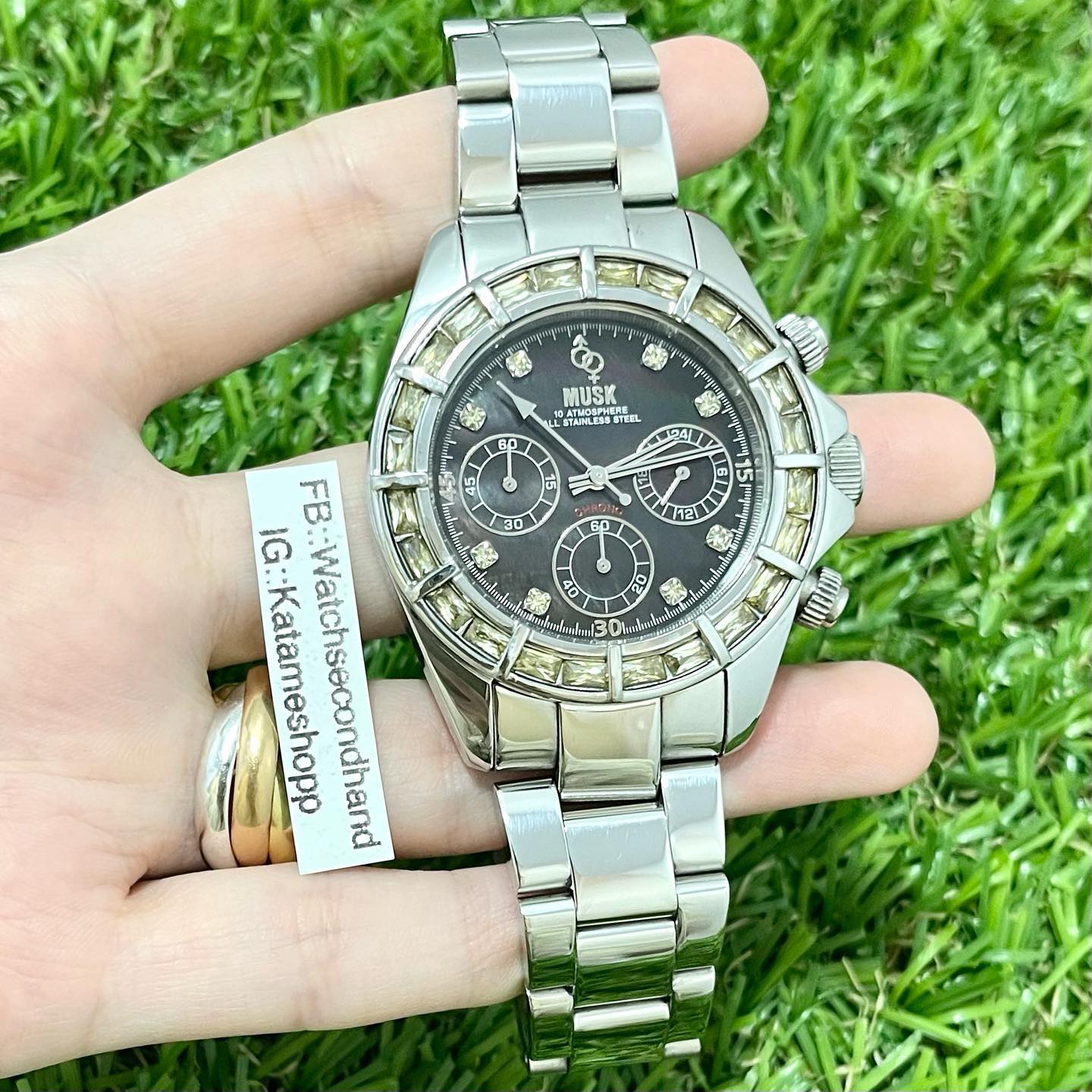 51025. แบรนด์ ᴍᴜsᴋ ᴄʜʀᴏɴᴏɢʀᴀᴘʜ ราคา :: 2,000 บาท - Watchsecondhand ...