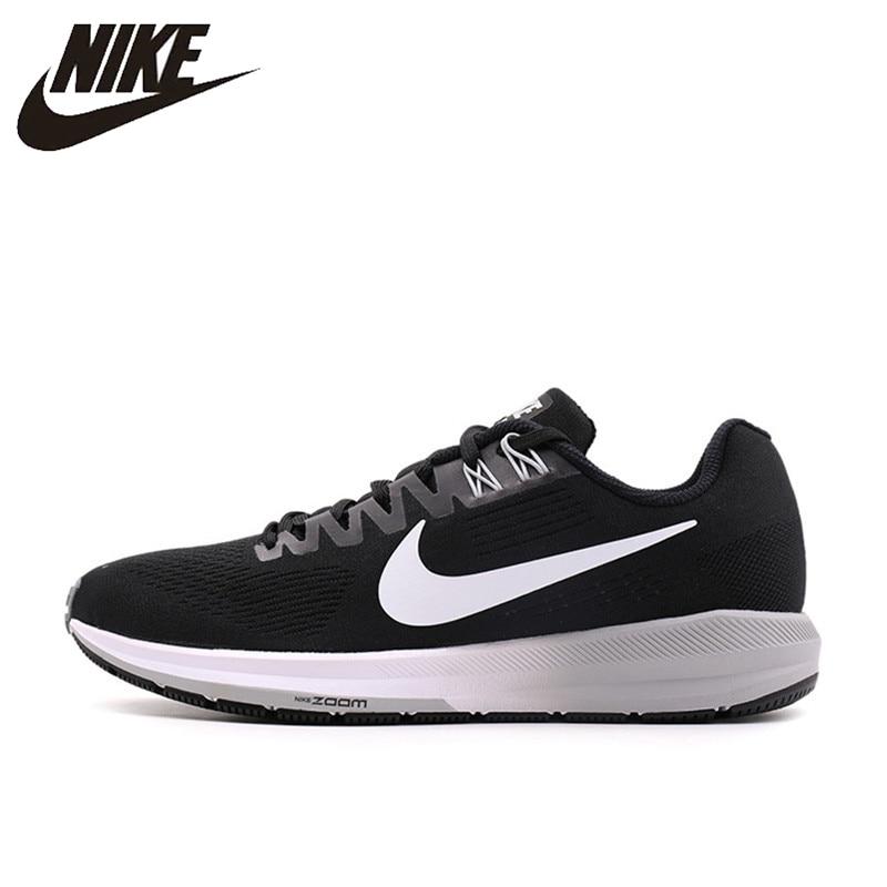 Nike_AIR ZOOM estructura 21 transpirable Original nueva llegada zapatos de correr oficiales para hombre zapatillas deportivas