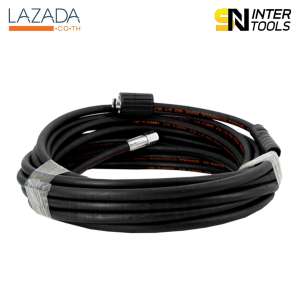 InnTech สายฉีดน้ำแรงดันสูง สายอัดฉีด ยาว 12 เมตร สายไฮโดรลิคแท้ เกลียวมาตรฐาน ทนความร้อนสูง