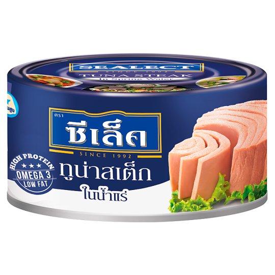 ซีเล็ค ทูน่าสเต็กในน้ำแร่ 165กรัม Sealect Tuna Steak in Spring Water 165g ?*พร้อมส่ง*?