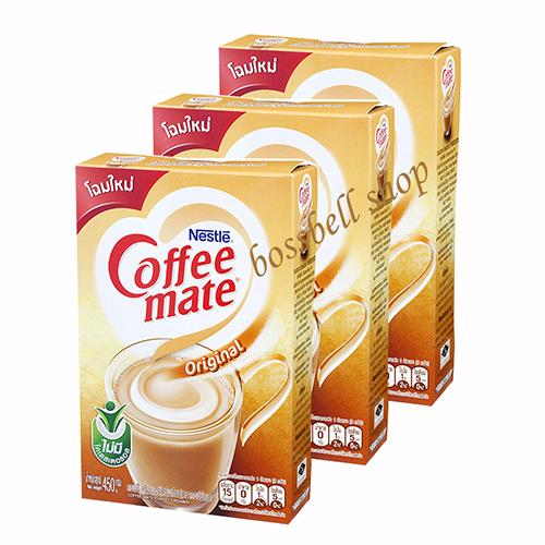 Coffeemate คอฟฟี่เมตโกลด์ครีมเทียมถุง 450 กรัม (แพ็ค 3 กล่อง)